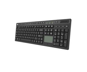 Adesso EasyTouch 445 Tastiera Touchpad, Nero (AKB-445UB) | Cavo multicanale
