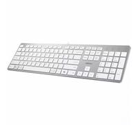 Adesso EasyTouch 730UW USB-C Multi OS Scissor Switch Tastiera con Copilot AI Hotkey e USB-C, USB-A, porte AUX da 3,5 mm