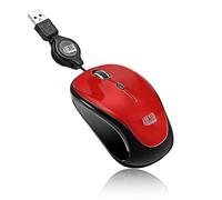 Adesso Ergonomico iMouse S8 - Mouse ottico USB retrattile
