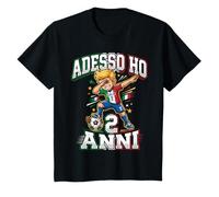 Adesso Ho 2 Anni Maglia Calcio 2 Anni Compleanno Bambino Maglietta