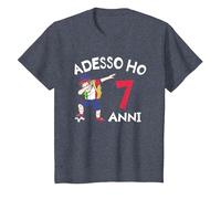 Adesso Ho 7 Anni 7° Compleanno Maglietta, Bambini, Pervinca, 8 Anni