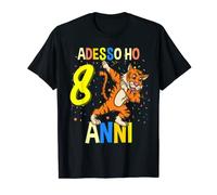 Adesso Ho 8 Anni Tigre Compleanno Maglietta