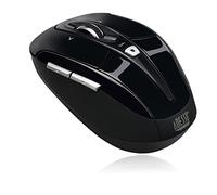 Adesso 2,4 GHz wireless programmable Nano mouse Black