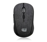 Adesso iMouse S80B Wireless Optical Fabric Mini Mouse - Black
