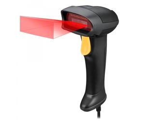 Adesso NuScan 2500TU Lettore di codici a barre portatile 1D/2D CMOS Nero, Giallo