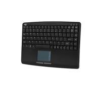 Adesso SlimTouch 410 tastiera Universale USB QWERTY Inglese US Nero (MINI TOUCHP