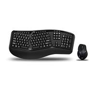 ADESSO Tru-Form 1500 Tastiera RF Wireless QWERTY Inglese Black