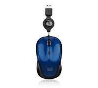 Adesso USB Retractable Mini Mouse Blue