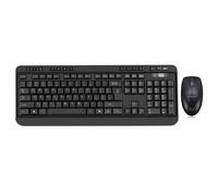 Adesso WKB-1320CB-UK Antimicrobial Wireless Desktop Keyboard and Mouse Combo for