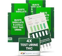 ADESTE 5 in 1 Test THC Urine | Test Urine THC Rapido | 5 Minuti | 4 Test