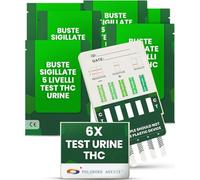 ADESTE 5 in 1 Test THC Urine | Test Urine THC Rapido | 5 Minuti | 6 Test