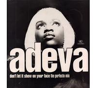ADEVA - DON'T LET IT SHOW ON YOUR FACE 12 INCH (12" SINGLE) UK COOL TEMPO 1992