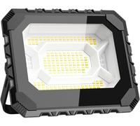 Adewalk Lampada da lavoro a LED da 200 W, portatile, 16000 lm, batteria 16000 mAh, ricaricabile tramite USB