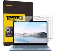Adeway - Pellicola proteggi schermo in vetro temperato per laptop Surface Go 2 da 12,5" 2022, durezza 9H, resistente ai graffi, HD trasparente, anche per Microsoft Surface Go 2020