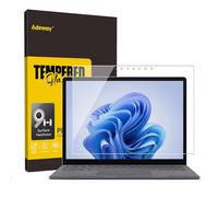 Adeway Vetro Temperato Pellicola Protettiva Schermo per Microsoft Surface Laptop 3 Laptop 4（15 pollici）, Durezza 9H, HD Clear, Antiriflesso, Alta sensibilità