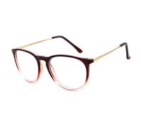 ADEWU Filtro Luce Blu Occhiali da Computer Senza Forza Nerd Gaming Occhiali per Uomo Donna Anti Luce Blu PC/TV Cellulare