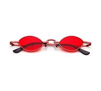 ADEWU Occhiali da sole ovali piccoli Occhiali vintage retrò per donna