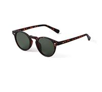 ADEWU Occhiali da sole rotondi Donna Uomo Protezione UV400 Vintage Round Small per viso stretto