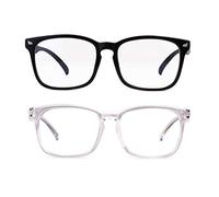 ADEWU Occhiali Luce Blu, Occhiali Anti Luce Blu Ridurre il Mal di Testa, Occhiali da Riposo per Computer PC Rotondi