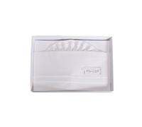 ADF Lenzuolino lettino neonato,ottimo per idea regalo.Set composto da 3 pz,lenzuolo sopra+lenzuolo sotto+federa.100% Cotone misura 120X180 Made in Italy
