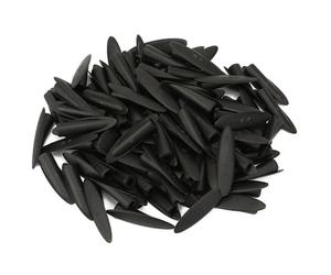 Adfaga 100 tappi per legno in plastica da 95 mm per maschera per fori tascabili Accessori per la lavorazione del legno fai da te in nero bianco rosso giallo Tappi per occultamento (Nera)
