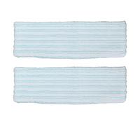 Adfaga 2 panni di ricambio per in fibra di cotone premium ad alto assorbimento per forte potere pulente per pavimenti in piastrelle di pietra riutilizzabili lavabili 48x15 cm