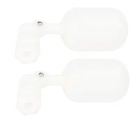 Adfaga 2 Pezzi Valvola a Galleggiante in plastica G3/8 Pollici Maschio Controller dell'Acqua Automatica per Serbatoi d'Acqua Torri di Raffreddamento Macchine per Ghiaccio Material