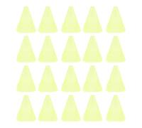 Adfaga 20 Pezzi di plastica Trasparente per Campanelle per Piante, riutilizzabili, cupole a Cloche da Giardino per la Protezione Contro Il Gelo, lumache, Uccelli e Danni del Sole,