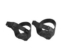 Adfaga 5 denti Anti Slip Ice Cleat Grips Cramponi per escursionismo su Snow Ice Inverno inverno Attività non slip per scarpe da stivali a 3 dimensioni M L XL Silicone Materiale (L39-42)