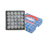 Adfaga 50pcs in Pelle Premium Snooker Piscina Punta Punta ad Alte Prestazioni per la Punta del Bastoncino per i Giocatori Professionisti e l'allenamento (12 mm)
