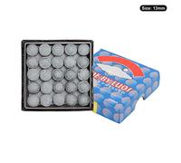 Adfaga 50pcs in Pelle Premium Snooker Piscina Punta Punta ad Alte Prestazioni per la Punta del Bastoncino per i Giocatori Professionisti e l'allenamento (13 mm)