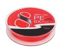 Adfaga 8 Fili di Pesca Intrecciati Intrecciati Ultra Strong 22,7 kg 100 m Filo da Pesca a PE Liscio per la Fusione dell'esca di Pesca d'Acqua Dolce salata