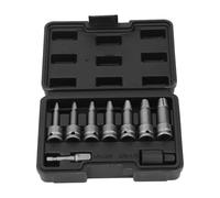 Adfaga 9pcs 3/8 azionamento dell'estrattore a vite set di gradi professionale kit di rimozione del bullone hascrome per bulloni a viti rotte ED rimozione