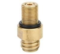 Adfaga Adattatore per valvola CO2 M18x1 5 Filettatura Valvola a spillo in ottone di ricambio Accessori durevoli di alta qualità per serbatoio di soda Accessori pratici CO2 Bottigli