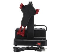 Adfaga Agitatore Automatico del Telefono Contapassi contapassi Altalena Sinistra Destra per Il monitoraggio del Fitness Plastica Rosso Scuro Alimentato Tramite USB 15,5 x 11,8 cm