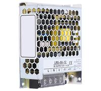 Adfaga Alimentatore switching da 50 W Driver LED a tensione regolabile con protezione da sovraccarico Ingresso ampio 85-264 V CA per strisce luminose LED Progetti elettronici Custo (LRS-50-12)