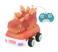 Adfaga Auto per dinosauri telecomandata, sicurezza multifunzionale, anti-collisione, auto per dinosauri RC con musica leggera, guscio intercambiabile, fantastico design di dinosaur (Tipo 3 26x8,2