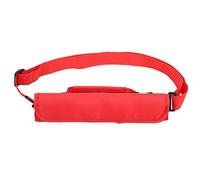 Adfaga Borsa a tracolla per mazze da golf Compatta, leggera, resistente, per allenamento, pratica, borsa da trasporto per campi da golf, sport all'aria aperta, rosso nero (Rossa)