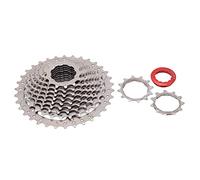 Adfaga Cassetta per biciclette a 11 velocità Nichel Nichel Cromo in acciaio Design vuoto leggero 11-34T Bike da strada per bici da strada componente ciclistico durevole per bici da