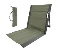 Adfaga Chaise longue pieghevole Poltrona reclinabile da esterno pieghevole portatile ultraleggera con tessuto Oxford per il relax nel patio del giardino da campeggio sulla spiaggia (Verde)