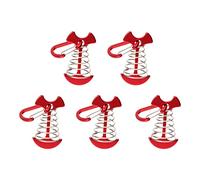 Adfaga CINQUE PEZZI PIEDINI DI ANCORAGGIO PER PONTE A LISCA DI PESCE GANCIO A MOLLA PER TENDA PER ATTREZZATURA DA CAMPEGGIO