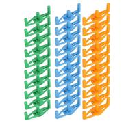 Adfaga Clip riutilizzabili per Allenamento a Basso Stress per Piante Confezione da 30 Clip per Piegare Lo Stelo in plastica Clip da Giardinaggio Regolabili per Verdure Fiori Allena