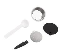 Adfaga Convertitore adattatore per cialde di caffè riutilizzabile per macchine EdgLUMIO Accessorio per la produzione di birra dal sapore ricco ad alta temperatura in materiale PP