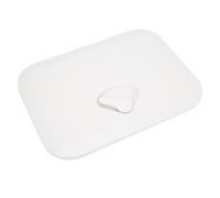 Adfaga Coperchio di Coperta per Yacht in ABS 270x375mm Accessorio per Barche Marine Resistente all'Acqua Bianco per Finestra di osservazione e Copertura del Portello
