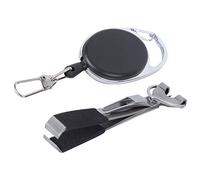 Adfaga Custodia di Protezione della Bobina di Pesca Durevole Bobina Rotante in Neoprene Cover Anti -Usura Borsa di stoccaggio per Shock per Gli Appassionati di Pesca Nera 10 x 8 cm