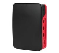 Adfaga Custodia protettiva ufficiale in ABS per 4B con ritagli precisi Design a scatto Guscio leggero resistente alle alte temperature per 4 Modello B Nero Rosso Nero Bianco Rosso (Nero Rosso)