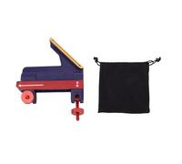 Adfaga Golf Swing Trainer Aiuto per la Pratica di precisione Attrezzatura da Golf Portatile Blu per Principianti Golfisti Strumento di revisione del Percorso Swing con Borsa per Il