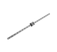 Adfaga Guida lineare MGN12 di movimento fluido con blocchi di scorrimento in acciaio con cuscinetti ad alta precisione per macchine CNC e apparecchiature di automazione Componenti (500mm)