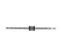 Adfaga Guida lineare MGN12 di movimento fluido con blocchi di scorrimento in acciaio con cuscinetti ad alta precisione per macchine CNC e apparecchiature di automazione Componenti (350mm)