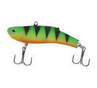 Adfaga HENG JIA 7CM Vivid Esche Morbide Esche Artificiali per la Pesca dei Minnow con Ami Affilati Simulazione 3D Occhi di Pesce per la Pesca in Acqua Dolce in Acqua Salata Materia (B)